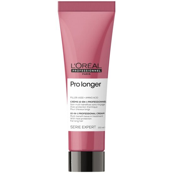 Термозащитный крем для волос L`oreal Professionnel Pro Longer, 150 мл
