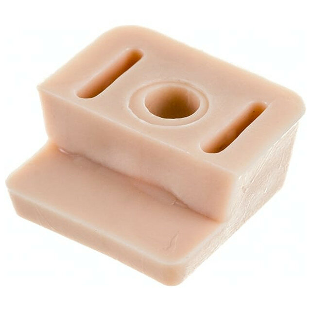 Стеклодержатель 14х14мм бежевый пластик 8шт