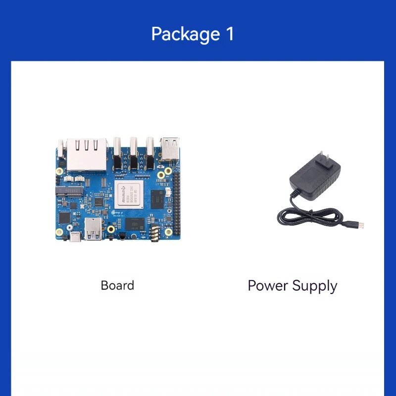 Orange Pi 5 Plus плата разработки, 16G, package 1