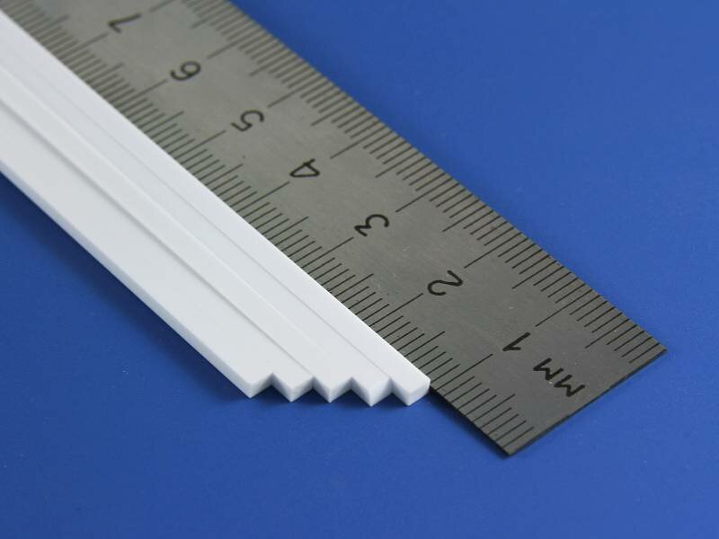 Полоска пластиковая 2.0х2.5 мм, 8 шт