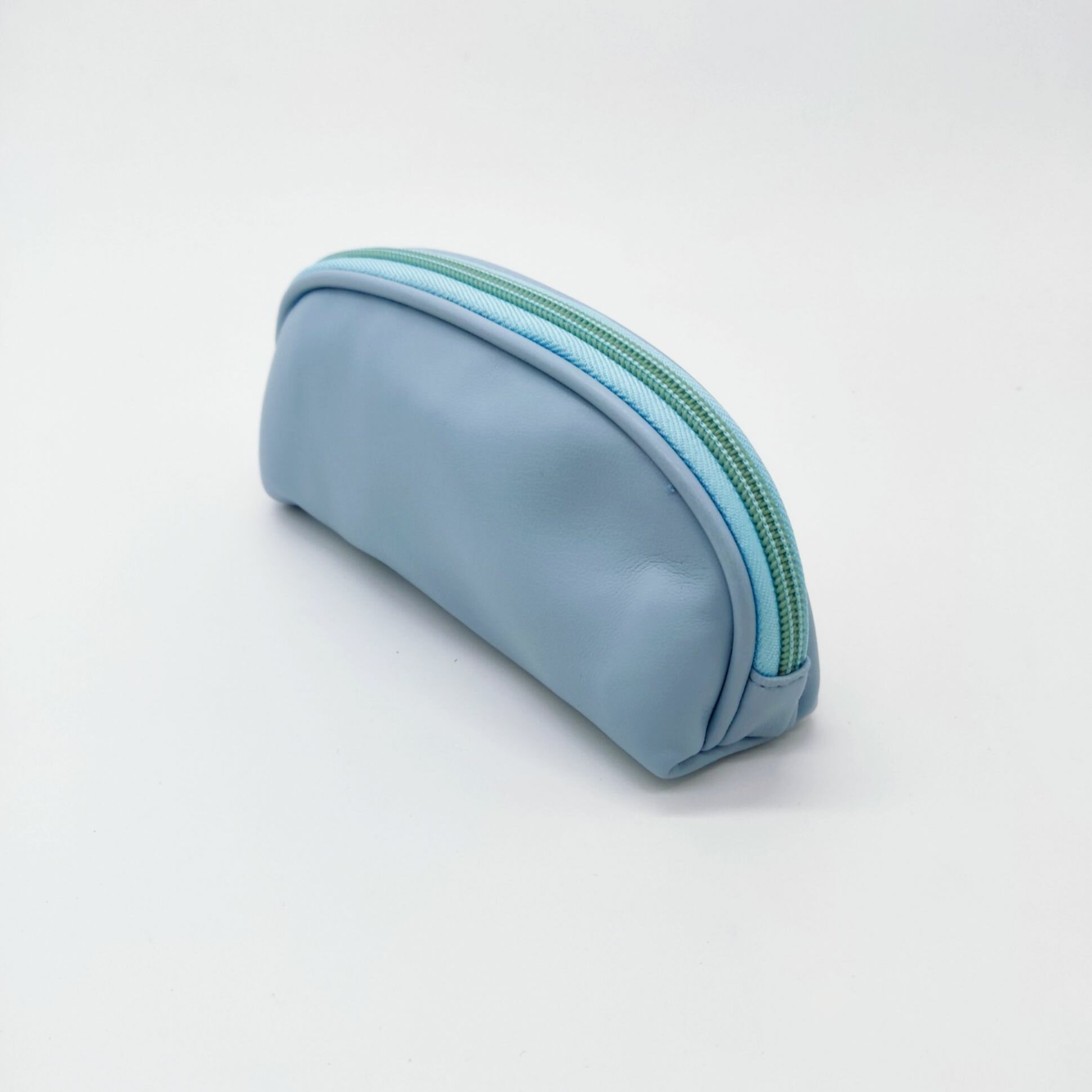 Косметичка ширина: 9.5 см., высота: 5 см., длина: 18.5 см., , голубой, — фото 1