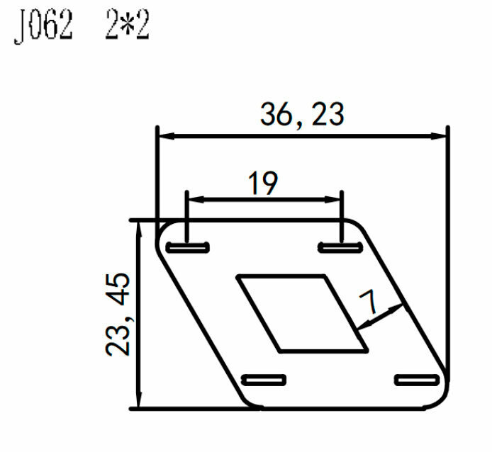 Никелированная пластина для точечной сварки аккумуляторов, J062-2-2, 100 штук