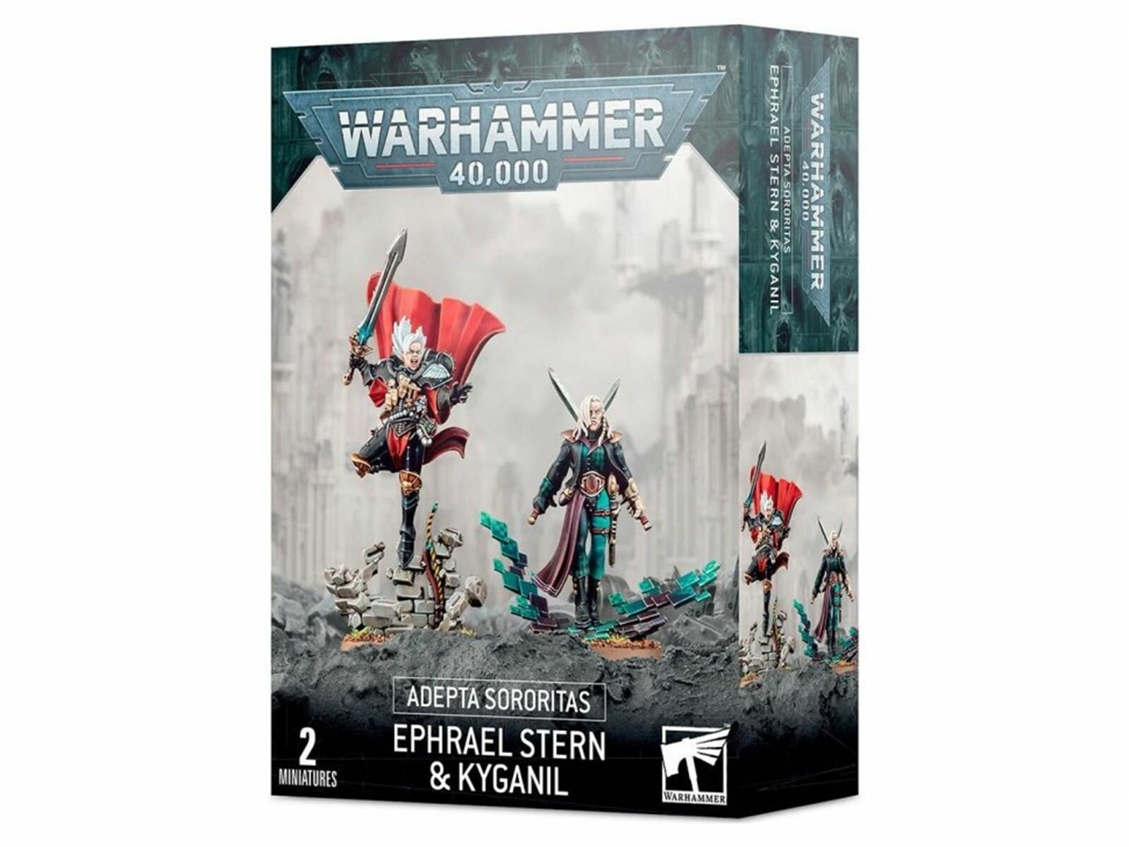 Набор миниатюр Warhammer 40000: Adepta Sororitas Ephrael Stern & Kyganil (2022)
