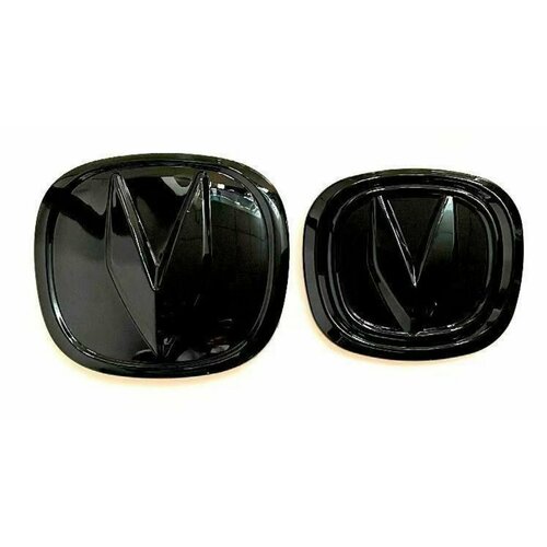 Черная эмблема логотип значок UNI-K changan 2 штуки передняя и задняя часть 2800₽