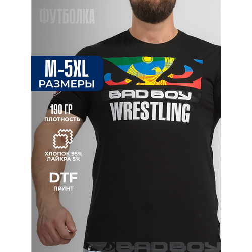 фото Футболка спортивная bad boy, размер 3xl, черный