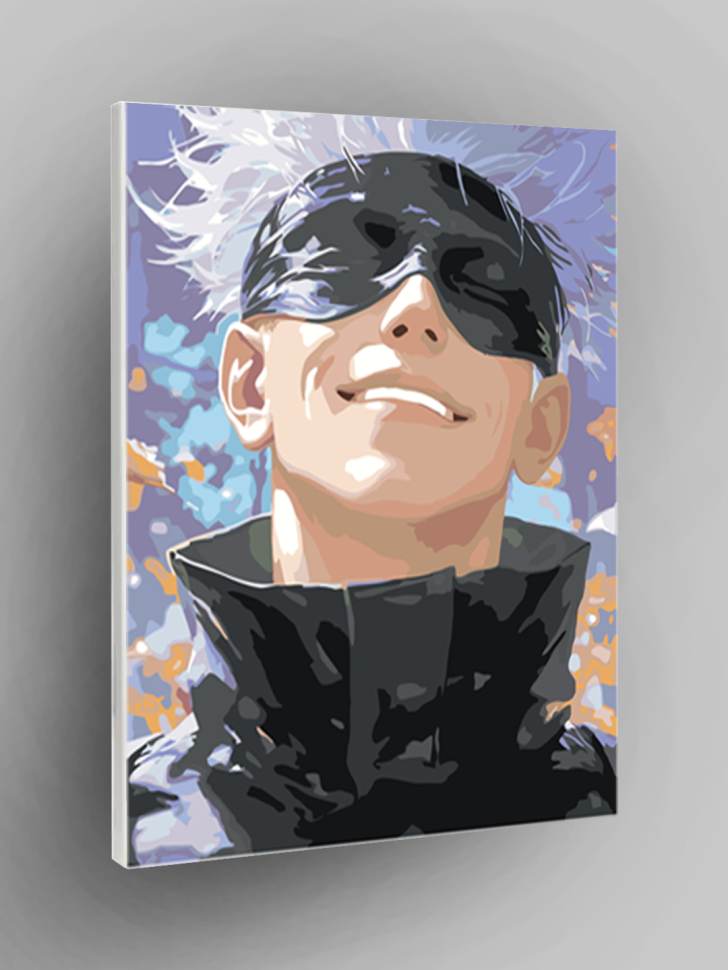 Картина по номерам "Сатору Годжо"