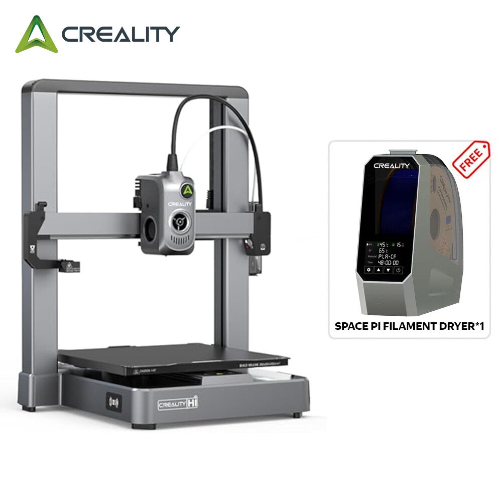 3D Принтер Creality Hi (Without CFS) Printing+Сушилка для нитей Space Pi