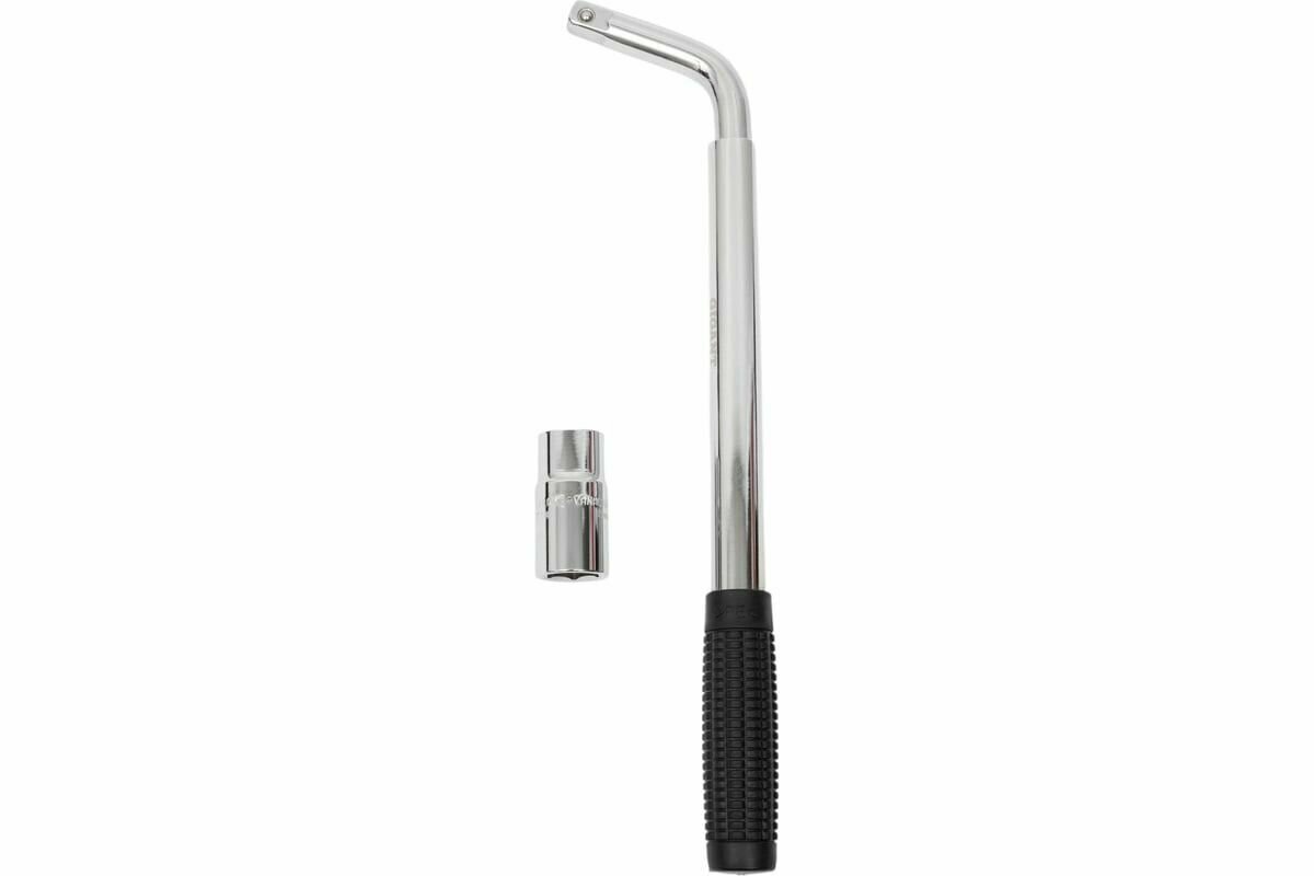 Балонный ключ для автомобиля Gigant 1/2" с головкой 17/19мм, длина 350-530мм GKTB-1719