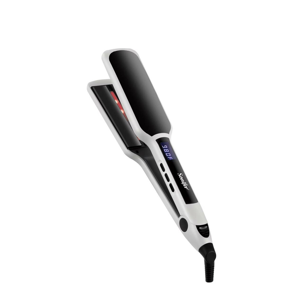 Утюжок-выпрямитель Sonifer 9614, профессиональный стайлер для волос, 2 в 1