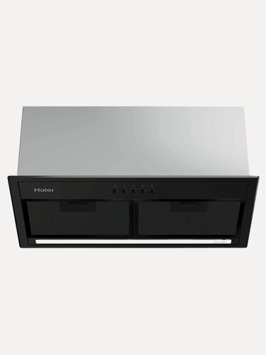 Изображение товара Встраиваемая вытяжка Haier HVQ-B2532B, чёрная, 53 см, 130 Вт, 3 скорости