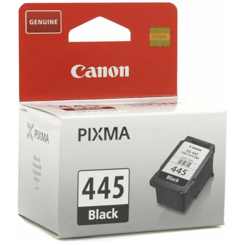 Картридж струйный CANON (PG-445) PIXMA MG2440/PIXMA MG2540, черный, оригинальный, ресурс180 стр.