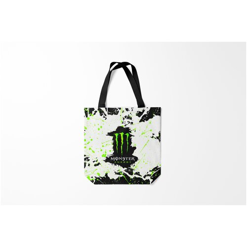 фото Сумка-шоппер / 40х40 см / разное спортивное / экстремальный спорт monster energy z burnettie