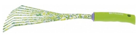 Грабли PALISAD веерные Flower Green 9-зубые, 75 x 385 мм 62042 - фотография № 3