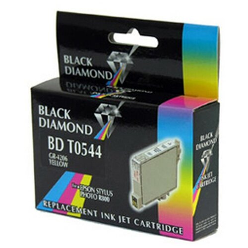 Картридж Black Diamond (T054440) Yellow для Epson R800