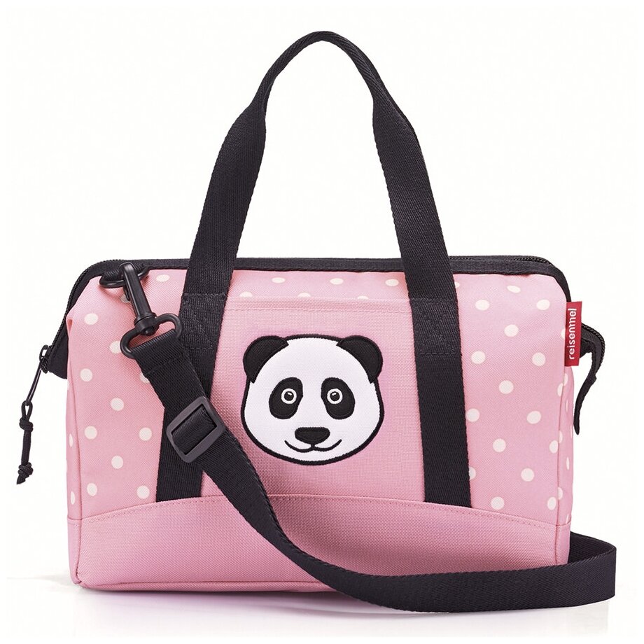 Сумка детская Reisenthel Allrounder xs panda dots pink - фотография № 2