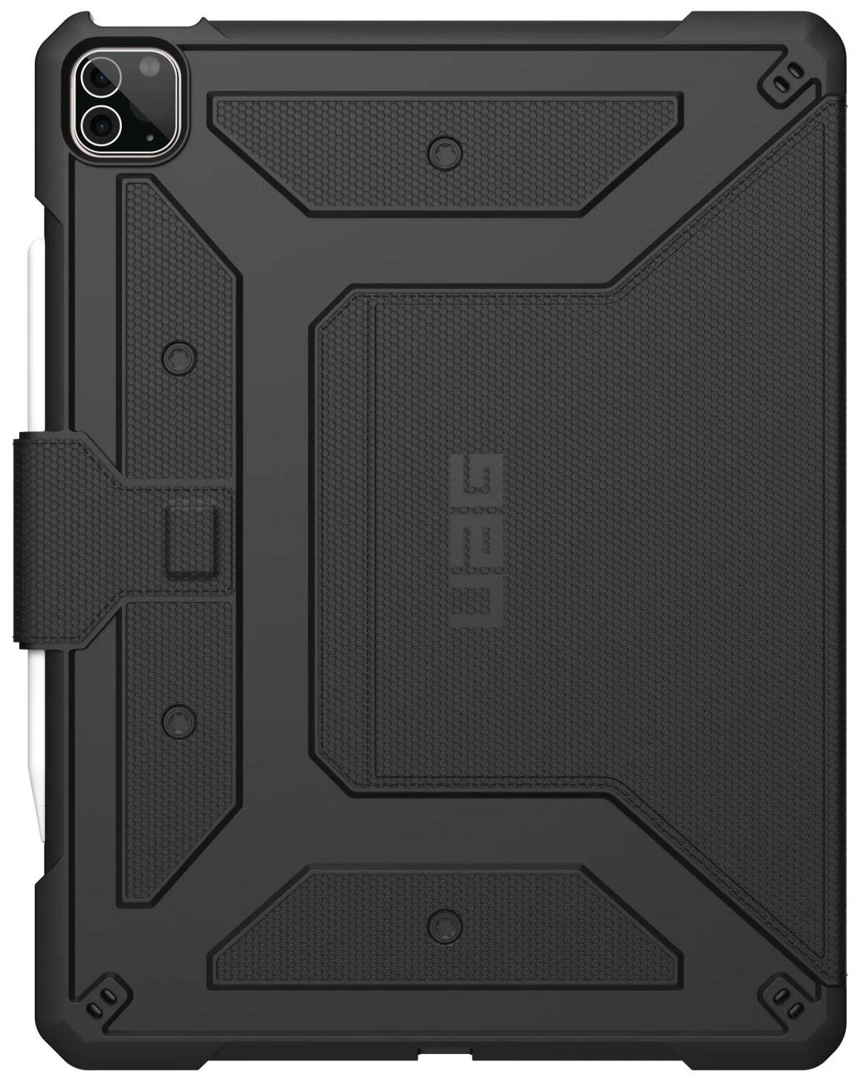 Чехол UAG Metropolis для iPad Pro 12.9" (5th Gen, 2021), черный (Black), 122946114040