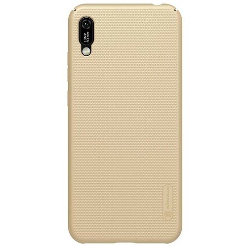 Чехол пластиковый для Huawei Y6 Pro (2019) цвет-золотистый