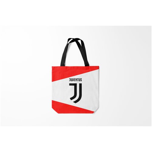 фото Сумка-шоппер / 40х40 см / футбол / juventus ювентус burnettie