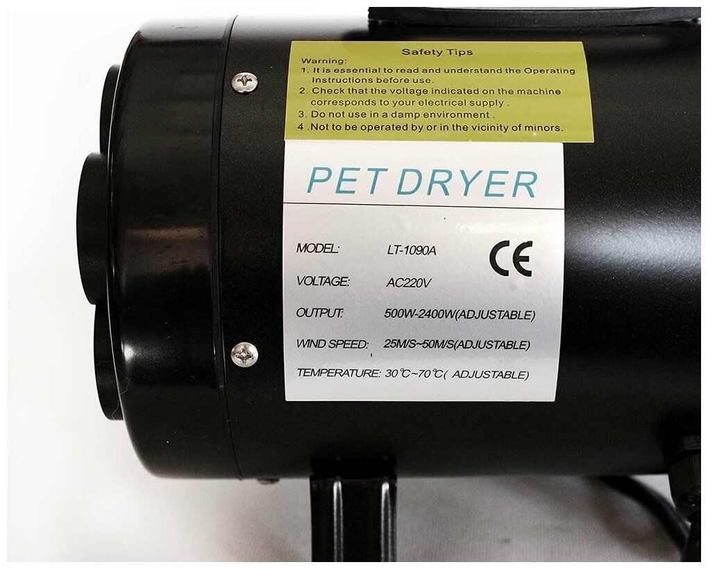 Lantun Фен компрессор для груминга для сушки собак и кошек, переносной ...