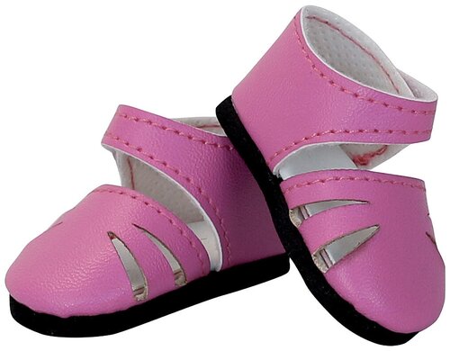 Petitcollin Pink shoes (Розовые сандалии для кукол Минуш 34 см)