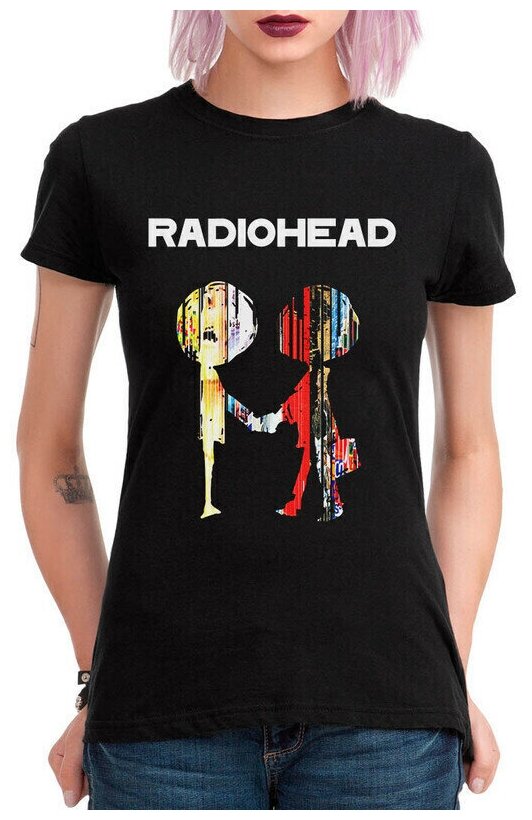 Футболка DreamShirts Radiohead Женская черная 