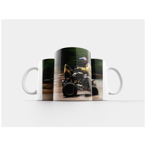 фото Кружка "квадроцикл, виды спорта, мотоцикл" 320 мл lotsprints