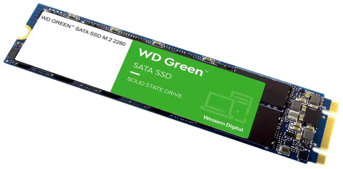 Твердотельный накопитель Western Digital WD Green SATA 480 ГБ M.2 WDS480G2G0B — фото 1