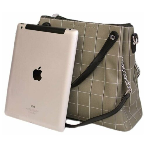 фото Сумка женская stylesum 6 r 8011 оливковая (olive) / сумка женская через плечо / шоппер / женские сумки