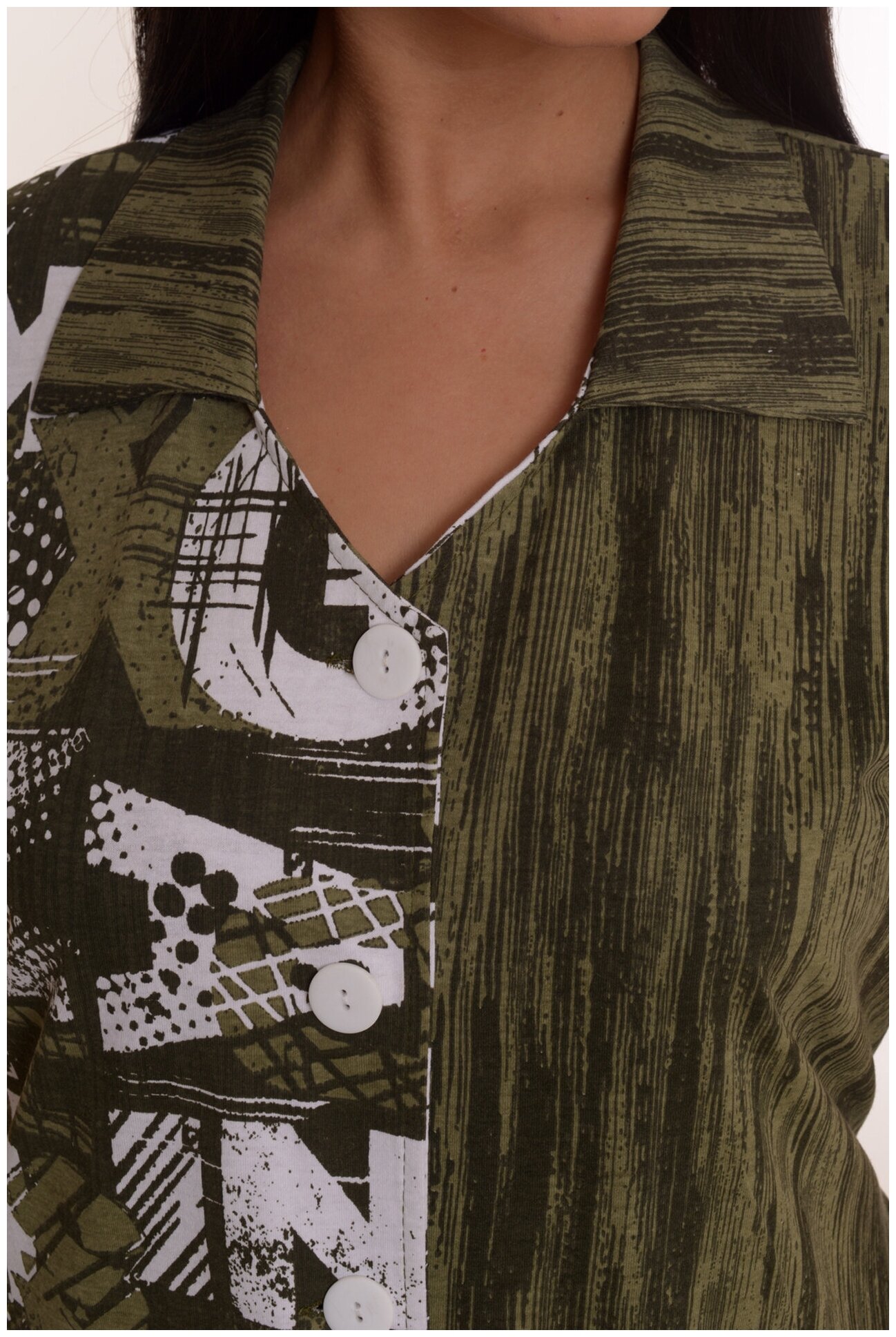 Халат женский из хлопка Modellini 1400/1, размер 46 - фотография № 8