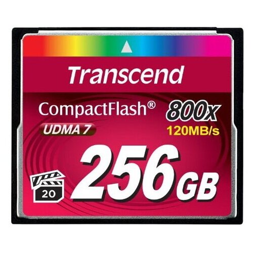 Карта памяти Transcend 256Gb CF 800x (TS256GCF800)