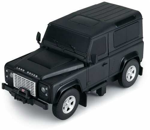 Машина Rastar РУ 1:14 Land Rover Defender Трансформер Черный 76420