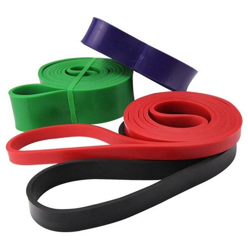 фото Набор эспандеров (фитнес-петли) resistance bands fitness sport 4 шт. нет бренда