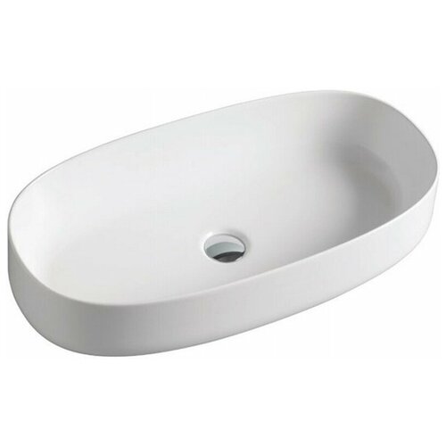 ArtCeram Cognac COL005 05 00 Раковина накладная на 68 см раковина artceram washbasins nettuno встраиваемая снизу 56х38 см без отв под смеситель без крепежа белый ntl001 01 00