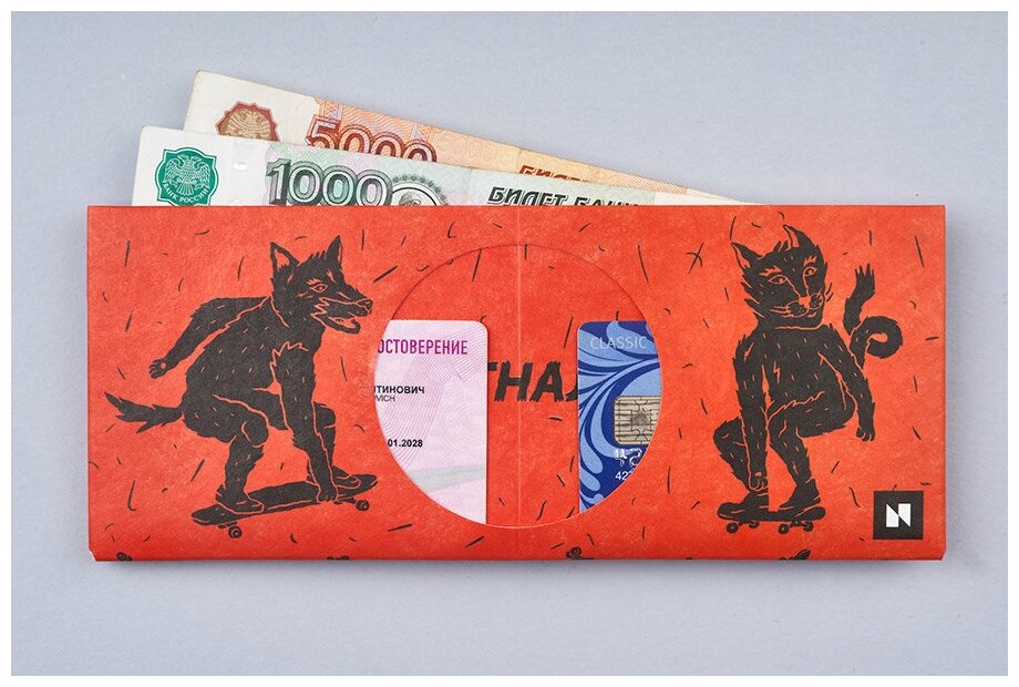 Кошелек New Wallet New Skateanimal