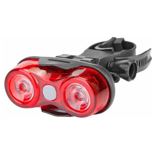 фото Фонарь велосипедный задний dream bike, jy-528-1, 2 диода, 2 режима stels