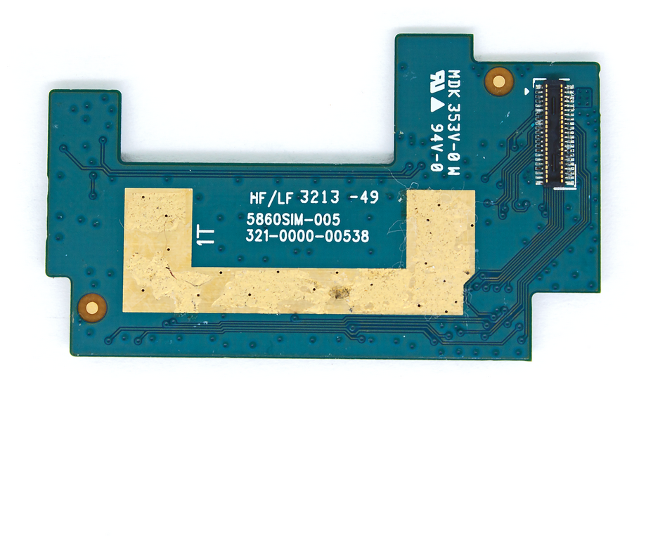 Шлейф для Sony C2305 (Xperia C) с держателем SIM, MMC