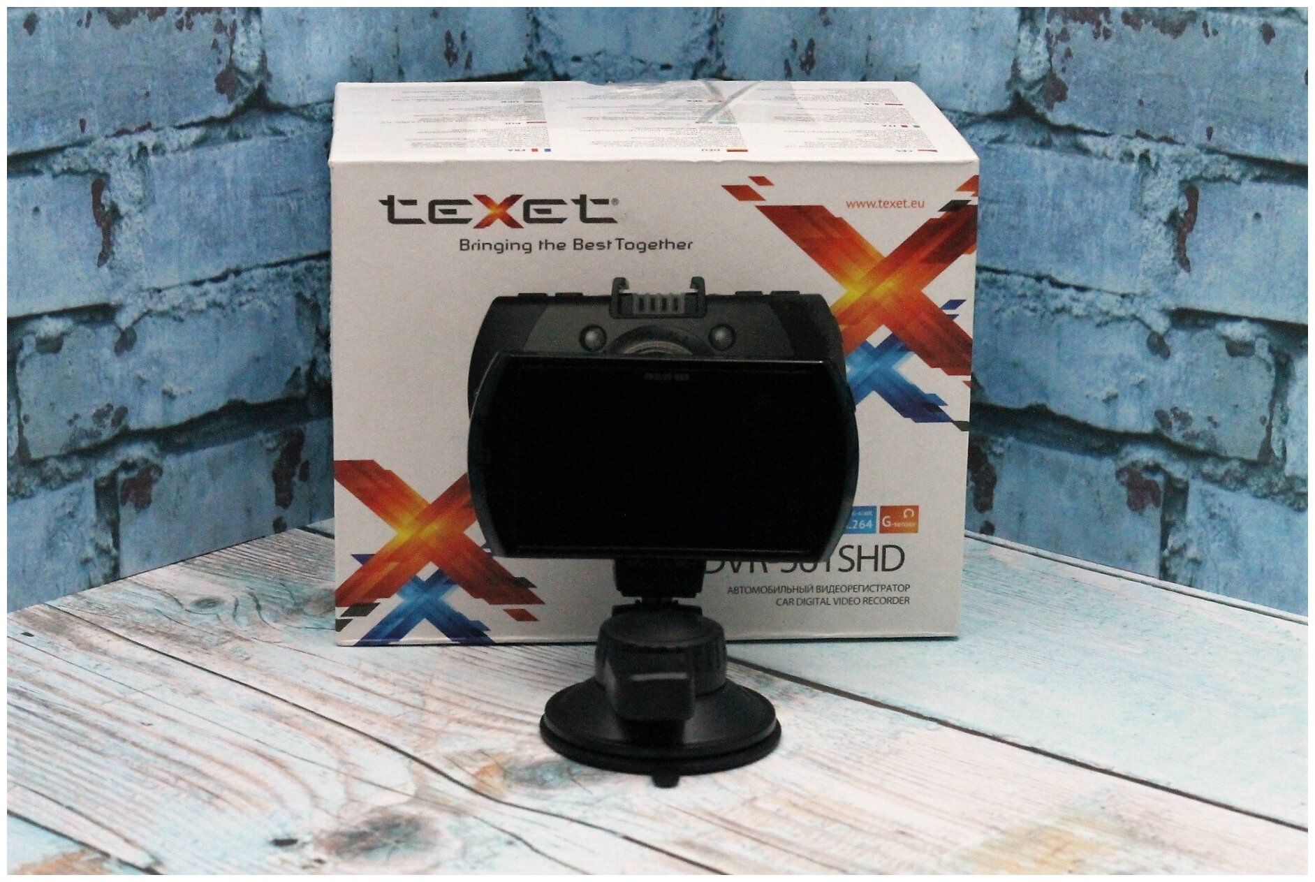 Видеорегистратор Texet DVR-561SHD Чёрный