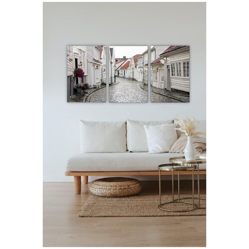 Комплект картин на дереве для интерьера 