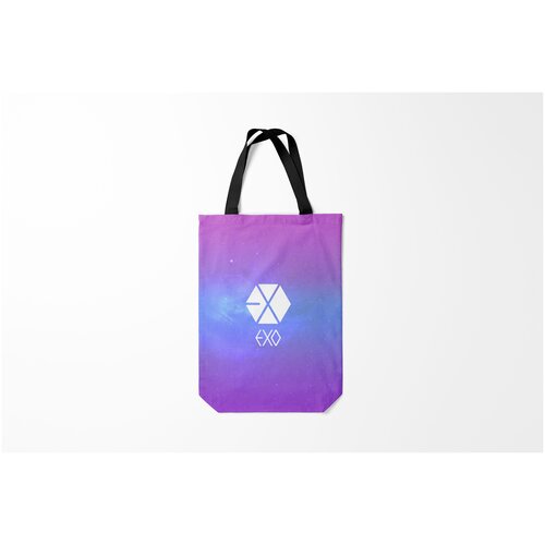 фото Сумка-шоппер / 31х42 см / k pop / exo galaxy burnettie