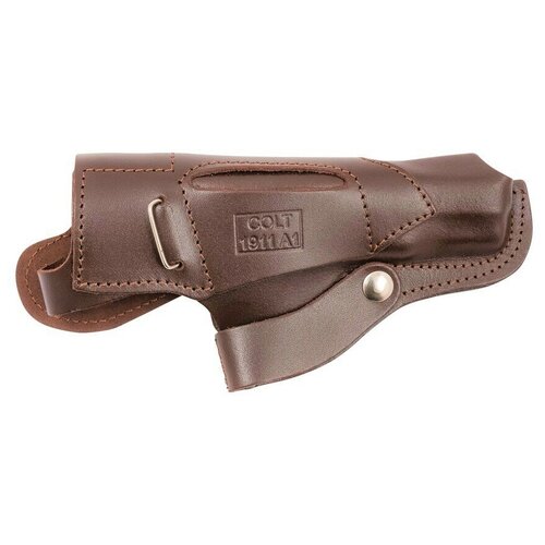 Кобура Colt 1911 поясная симметричная коричневая