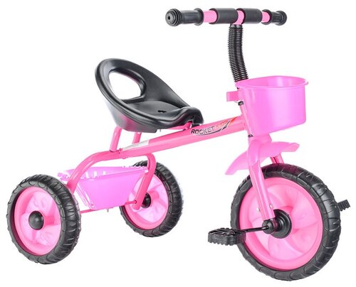 Велосипед трехколесный детский ROCKET XEL-1166-3, 3- х колесный, розовый