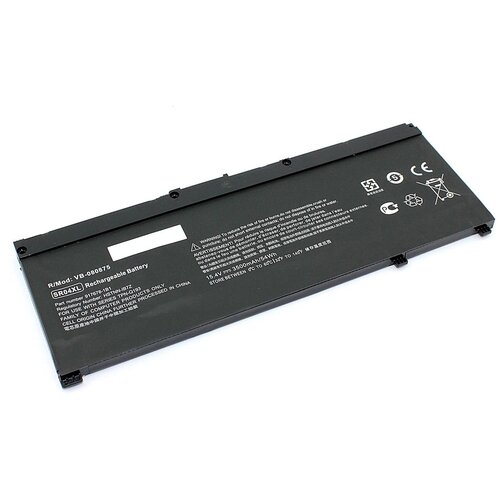 Аккумуляторная батарея (аккумулятор) SR04XL для ноутбука HP 15-CE 15.4V 3500mAh шлейф матрицы для ноутбука hp 15 cb tpn q193 40pin