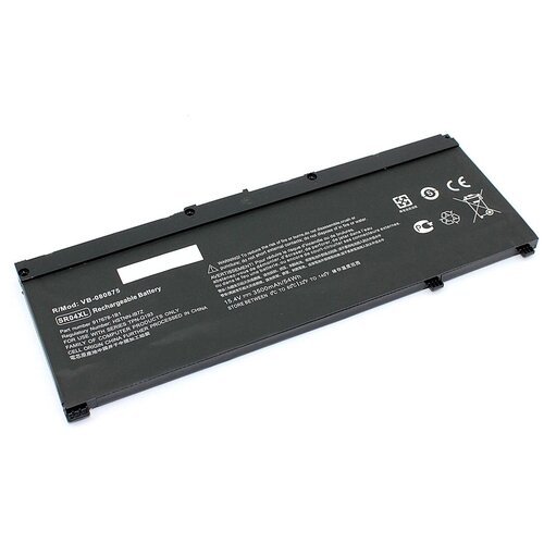 sr04xl battery for hp omen 15 ce 15 cb 15 ce015dx 15 cb014ur tpn q193 tpn q194 tpn c133 hstnn db7w 917724 855 sr04 15 4v 70 07wh Аккумуляторная батарея (аккумулятор) SR04XL для ноутбука HP 15-CE 15.4V 3500mAh