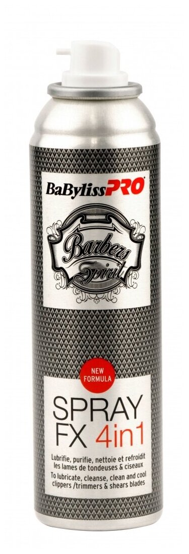 BB Масло Для Машинок Babyliss Pro Fx Spray 4 In 1 150мл - фотография № 2