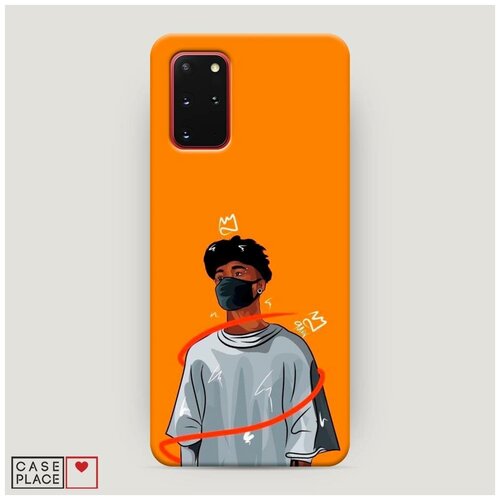 фото Чехол пластиковый samsung galaxy s20 plus в маске 1 case place