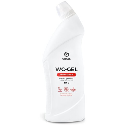 GRASS 125203 125203_средство для чистки сантехники! 'WC-gel' (канистра 5.3кг)\