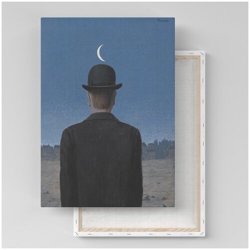 Картина на холсте с подрамником / Magritte Rene - The schoolmaster / Магритт Рене