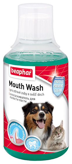 Зубная жидкость для чистки зубов и свеж. дыхания Mouth Wash для собак и кошек, 250мл - фотография № 4