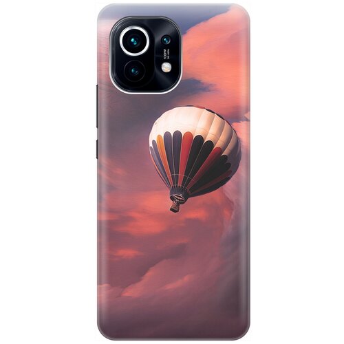 фото Re:pa накладка transparent для xiaomi mi 11 с принтом "воздушный шар и волшебство"