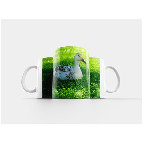 фото Кружка "утка, белый, животное" 320 мл lotsprints